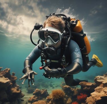 A colorful image depicting various interests and hobbies.