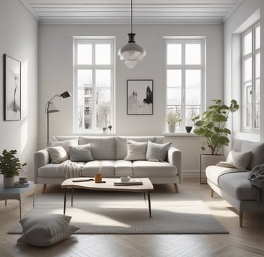 photo of white staircase