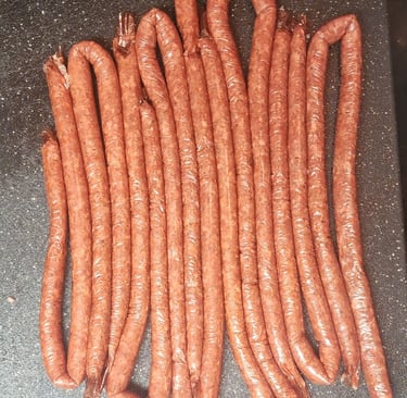 Smoked beef sticks