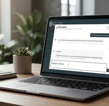 modernes Online Notariat