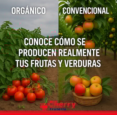 Conoce como se producen realmente tu frutas