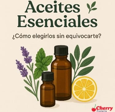 Comparativa aceites esenciales
