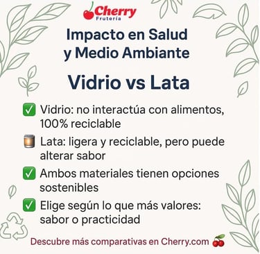 Comparativa de sabor de conservas