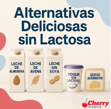 Comparativa productos sin lactosa