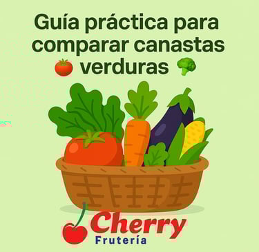 Canasta de verduras variadas