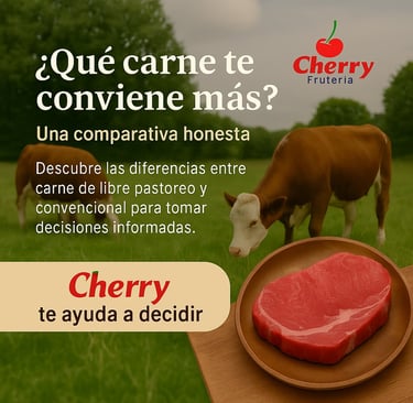 Filetes de carne comparativos