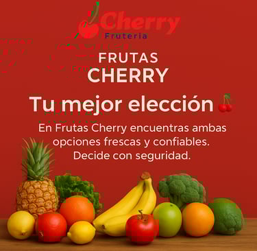 Frutas Cherry tu mejor opcion
