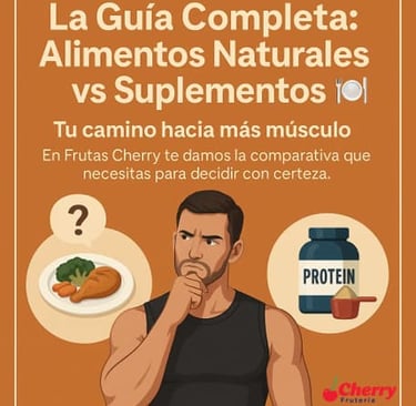 Comparativa de precios alimentos vs suplementos