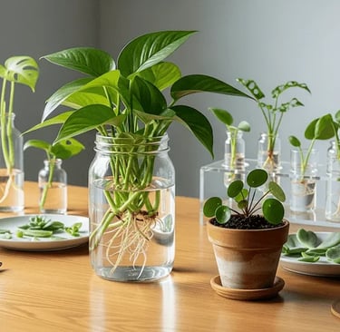 Técnica de como propagar plantas de interior