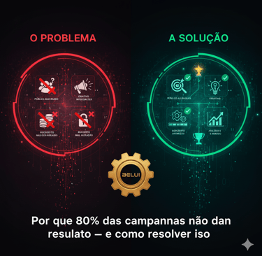 Por que 80% das campanhas não dão resultado — e como resolver isso