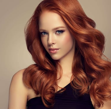 Siren customer hair color photo.
