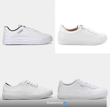 TENIS BRANCO CASUAL