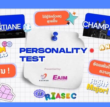 Discover your true self through personality tests & study abroad guidance!