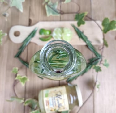  Recette citron - miel - romarin