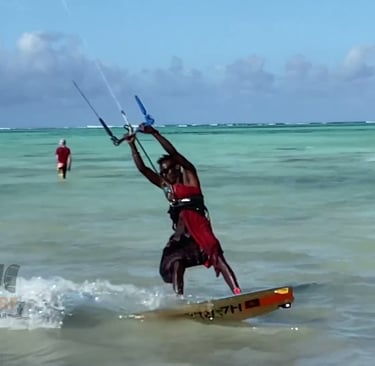 Kitesurfing Masai
