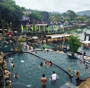 Natural Hot Spring at Batur