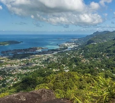 Mahe the paradise Island.