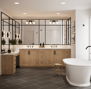 Master Bathroom design layout