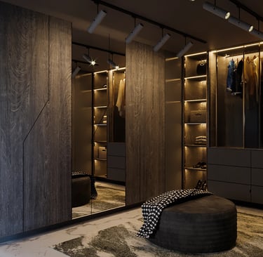 custom bathroom design layout