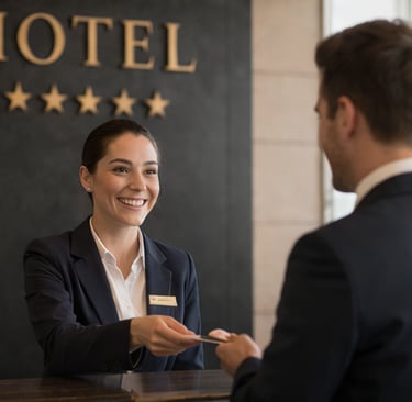 Formation expérience client dans un hôtel 5 étoiles 