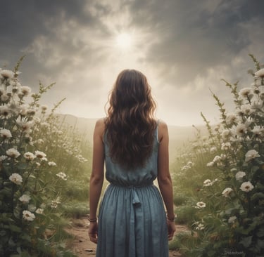 photo of white staircase