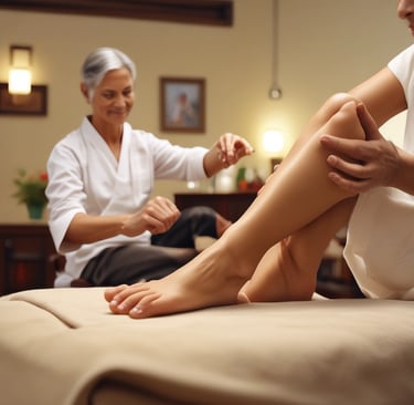 photo of white staircase