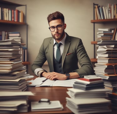 a male doctor in a white coat and tie