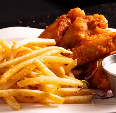 Chicken Wings at Cloud 9 Hookah Lounge Las Vegas