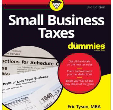 Small  Business Taxes For Dummies: Tailored for small business owners