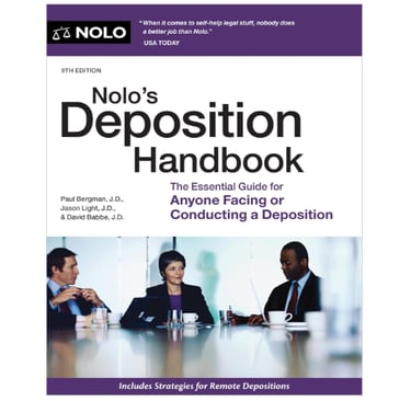 Nolo’s “Deposition Handbook”