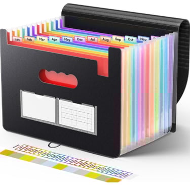 Sooez Accordion File Organizer