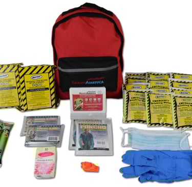 Ready America 72-Hour Emergency Kit — a solid 2-person go-bag with the basics for a few days