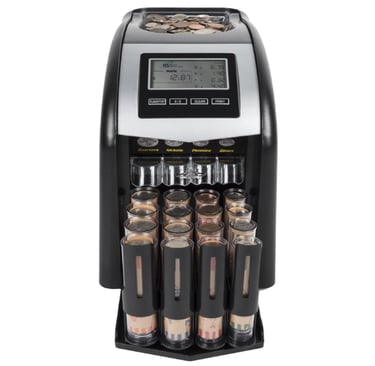 Royal Sovereign 4-Row Electric Coin Counter/Sorter 