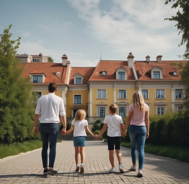 white concrete building