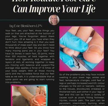 Routine Foot Care, better life