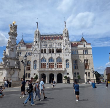 Our Lady of Buda Church on Castle Hill in Budapest, Hungary.