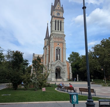 St. Francis of Assisi Parish Church in Budapest, Hungary