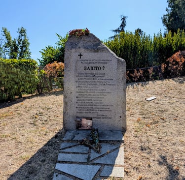 memorial for the victims of the radio television headquarters bombing in Belgrade Serbia 