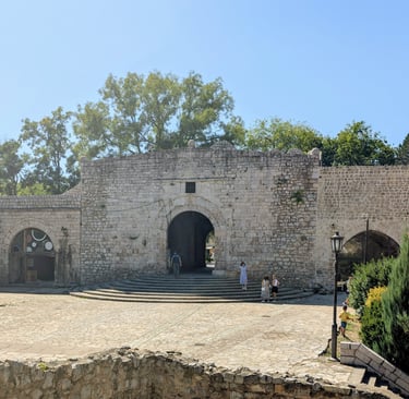 the entress of the fortress of Nis in Nis Serbia
