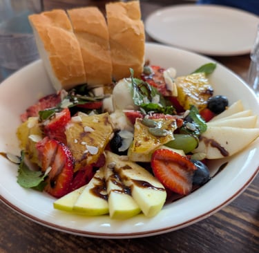 tomato salad from Chaduna in Tbilisi Georgia 