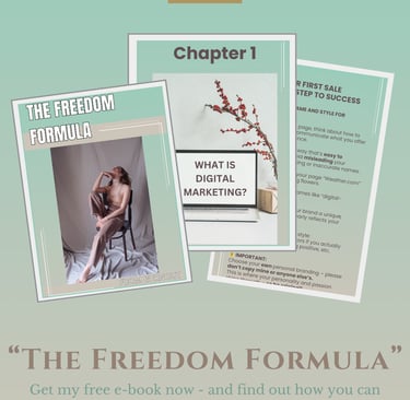 Burnout E-Book “The Freedom Formula” – Escape the rat race and start a free online business despite exhaustion