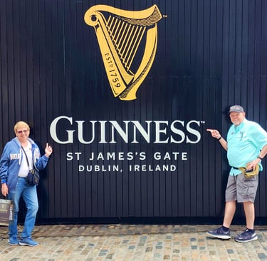 How about a pint of Guinness in Dublin, Ireland?