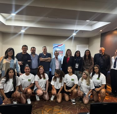 presidente jjif e presidente da union panamericana de ju jitsu - Congresso feminino