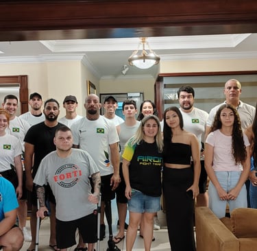 Delegação da Ju Jitsu Brasil