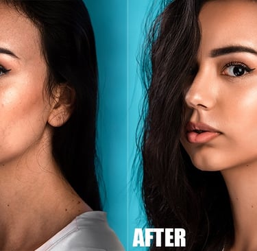 High-End Skin Retouching 