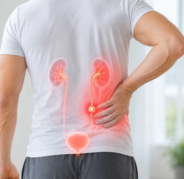 Renal stone pain relief