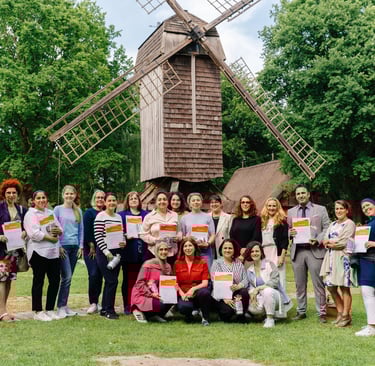 Imagen de las mediadoras del centro de integración de Münster. Sprachmittler:innen des KI Münster.