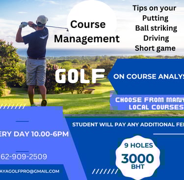 course management golf pattaya