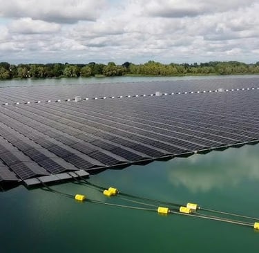 "Floating Solar Energy" Project in the Netherlands