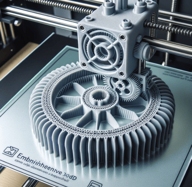  sur cette image on voit une impression 3D